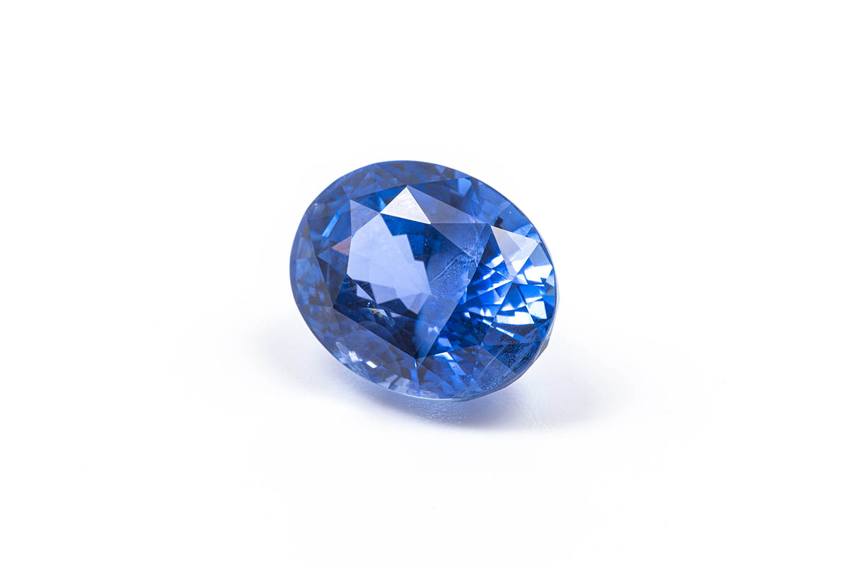 11.471 Carat Blue Sapphire