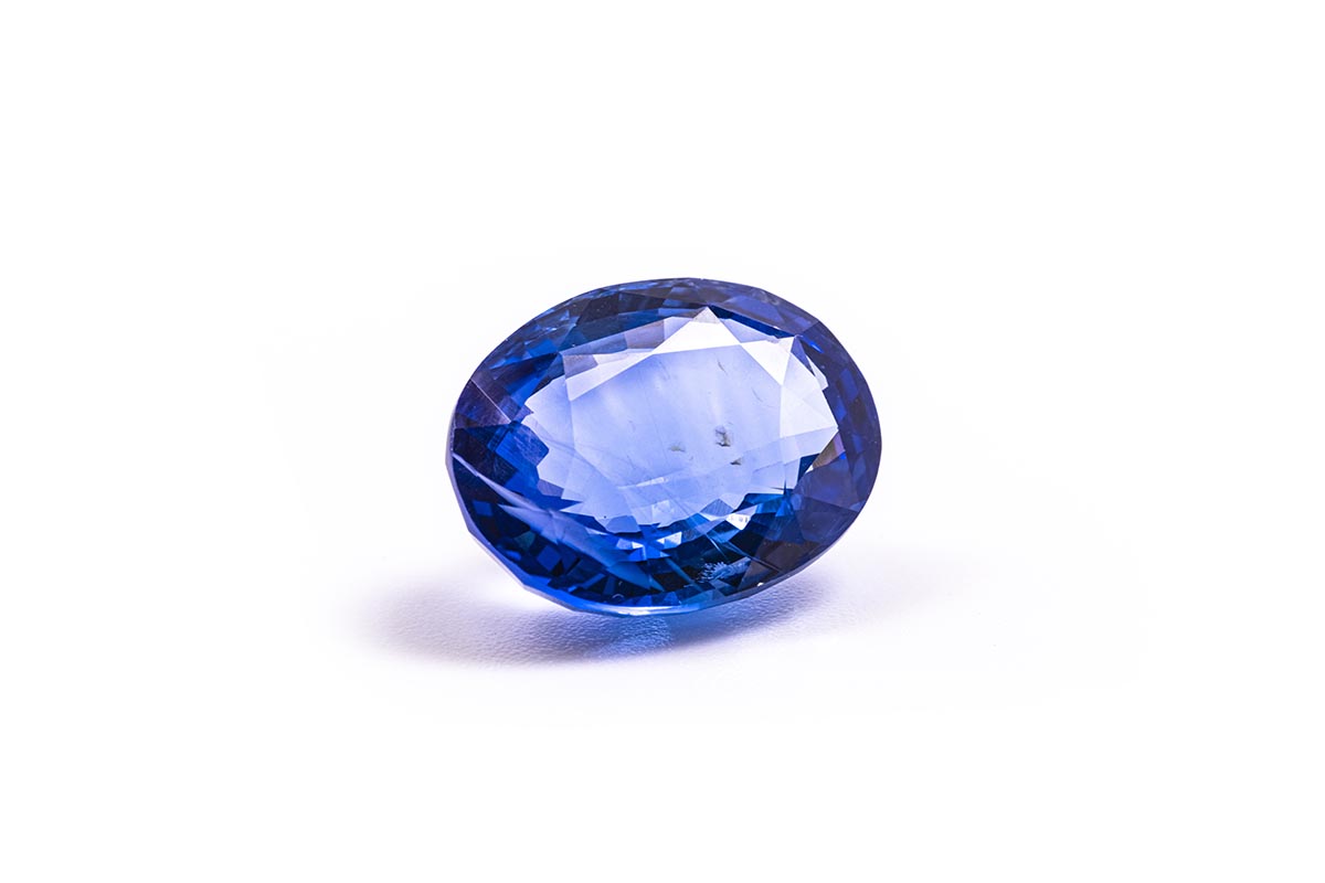 12.174 Carat Blue Sapphire