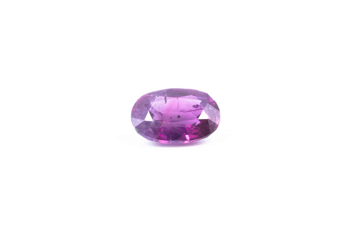 1.856 Carat Purple Sapphire